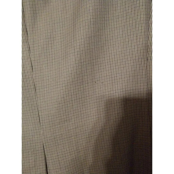 Brooks Brothers Men's Brown Worsted Wool Houndstooth Blazer Sport Coat 46 Long - Picture 7 of 11